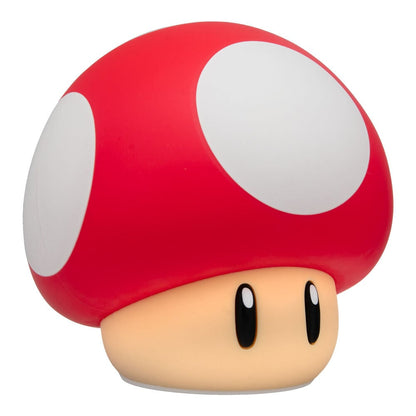 Lampara recargable SquishyGlo Seta Super Mushroom Super Mario Bros