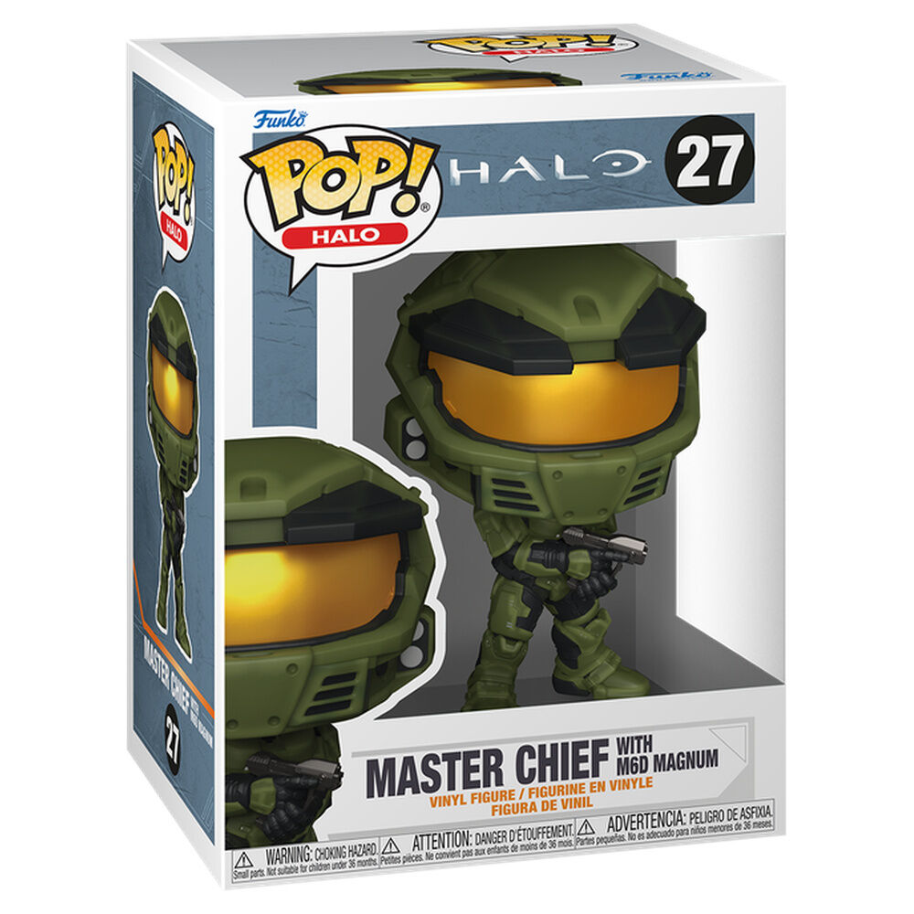 Figura POP Halo Master Chief with M6D Magnum