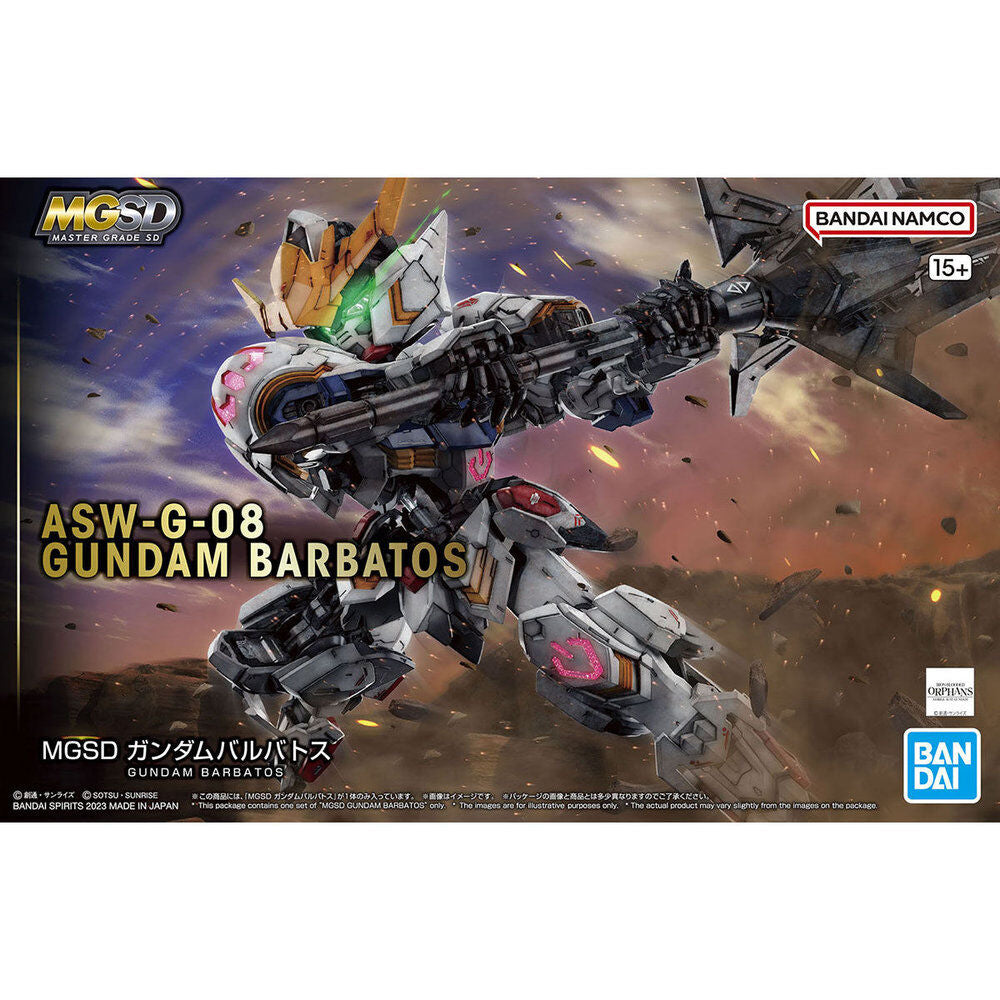 Maqueta MGSD ASW-G-08 Gundam Barbatos Iron-Blooded Orphans
