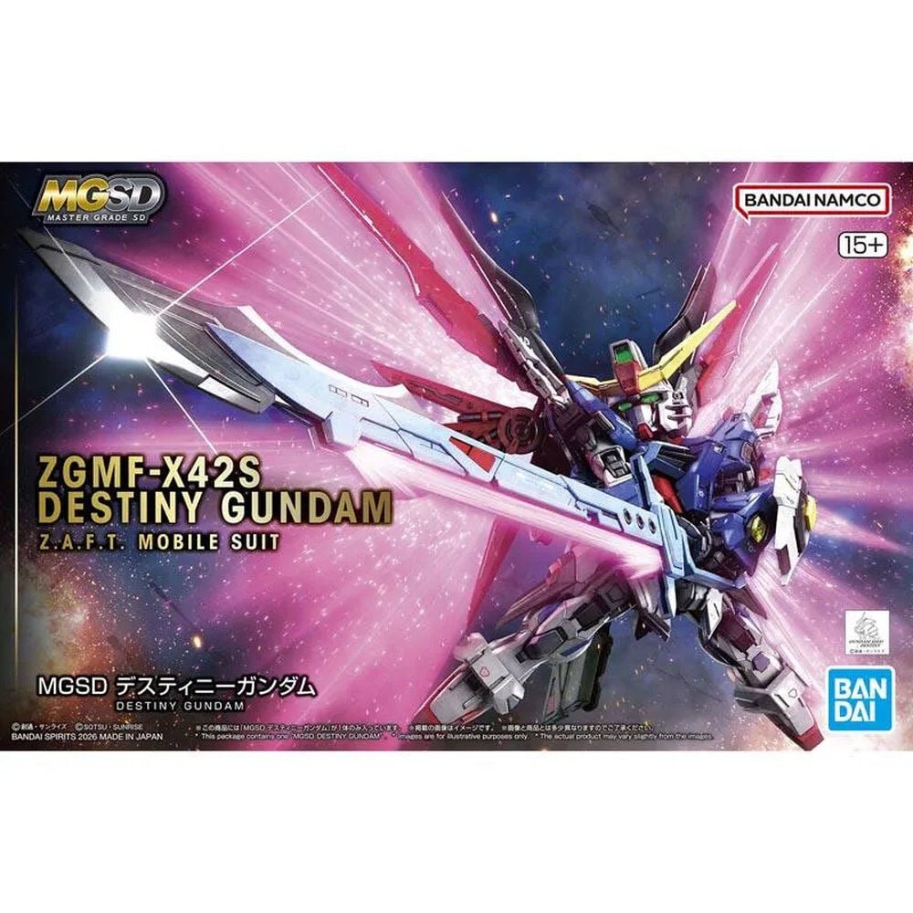 Maqueta MGSD ZGMF-X42S Destiny Gundam Mobile Suit Gundam SEED Destiny