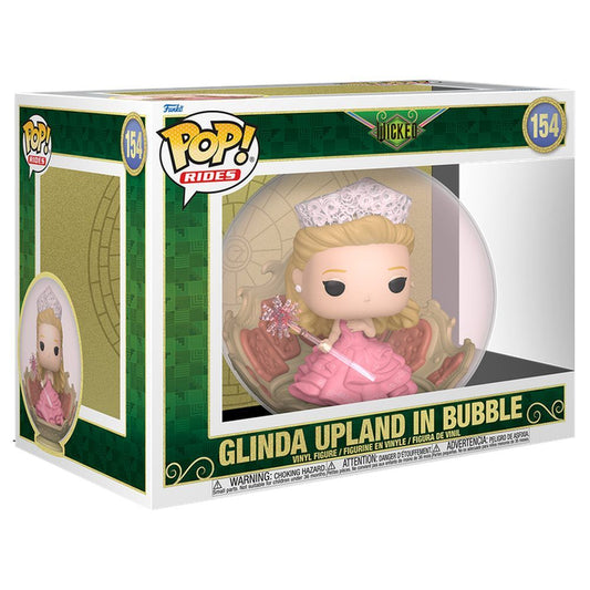Figura Pop Rides Wicked Glinda Upland in Bubble