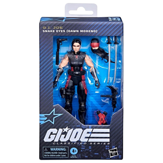 Figura Snake Eyes Dawn Moreno Gi Joe Classified Series 15cm