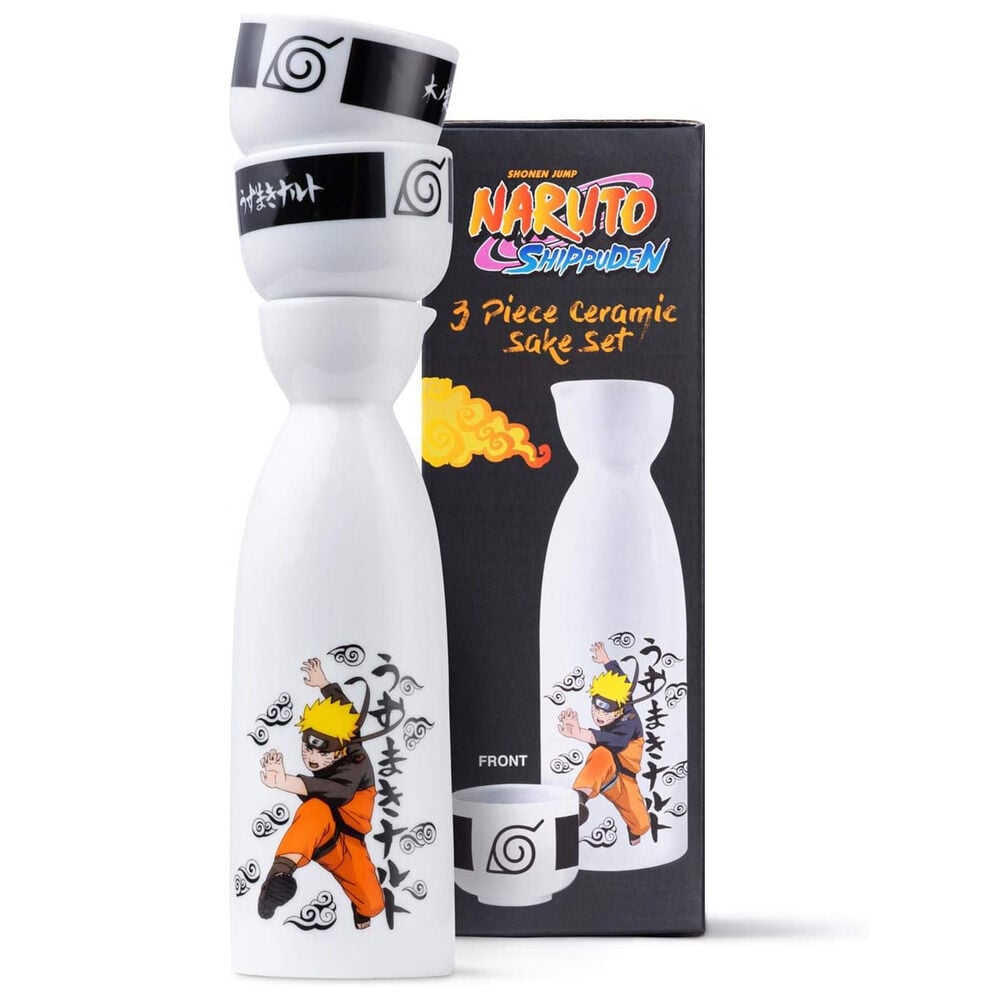 Set Sake Naruto Shipppuden 3pzs