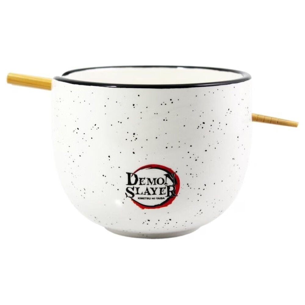 Bowl Ramen + palillos Demon Slayer Kimetsu no Yaiba 470ml