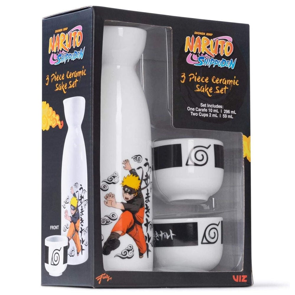 Set Sake Naruto Shipppuden 3pzs
