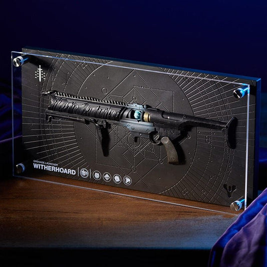 Replica placa Witherhoard Arma Exotica Destiny 2
