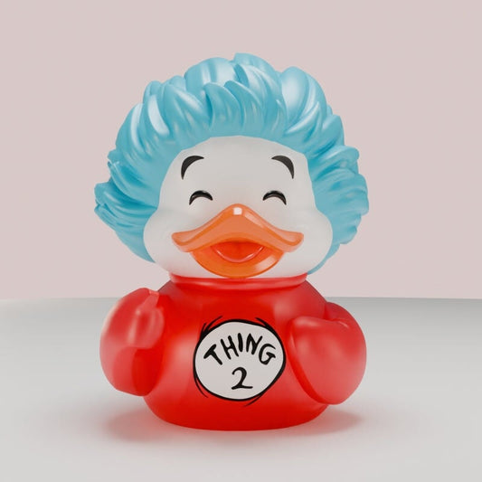 Figura Pato de goma Thing 2 El Gato 9cm