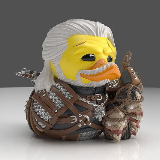 Figura Pato de goma Geralt de Rivia The Witcher 9cm