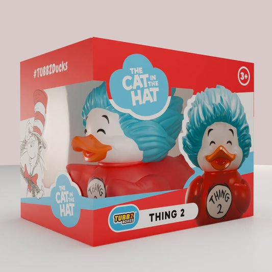 Figura Pato de goma Thing 2 El Gato 9cm