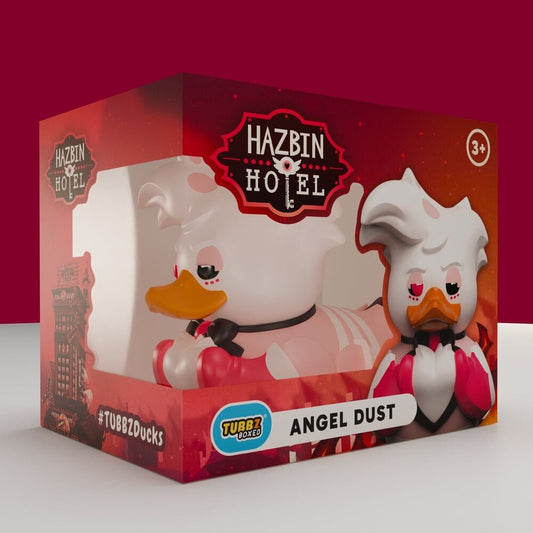 Figura Pato de goma Angel Dust Hazbin Hotel 9cm