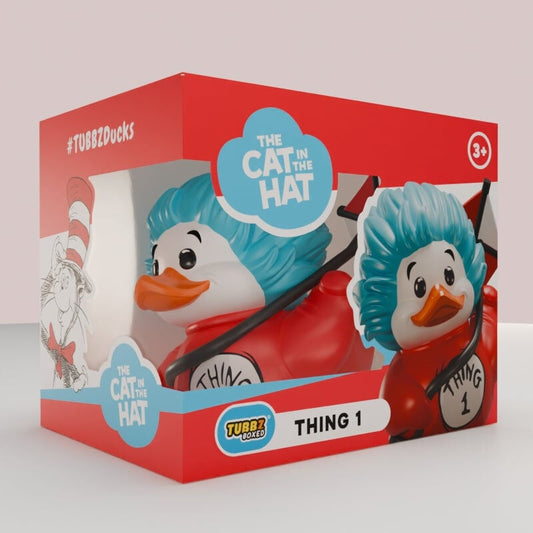 Figura Pato de goma Thing 1 El Gato 9cm