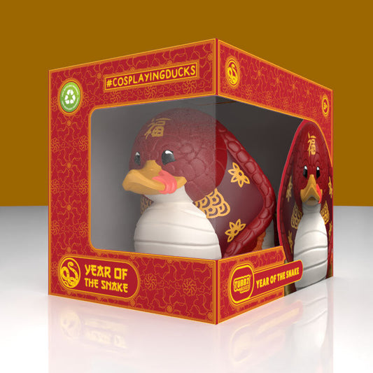Figura Pato de goma Serpiente Año Nuevo Chino 5cm9cm