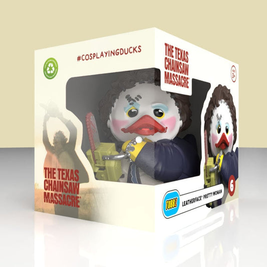 Figura Pato de goma Leatherface Pretty Woman La Matanza de Texas 9cm
