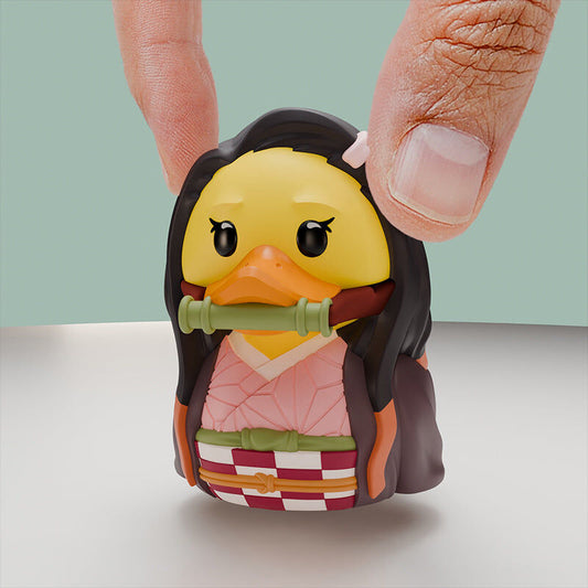 Figura Pato de goma Nezuko Kamado Demon Slayer Kimetsu no Yaiba 5cm