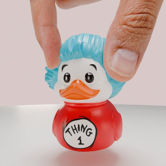 Figura Pato de goma Thing 1 El Gato 5cm