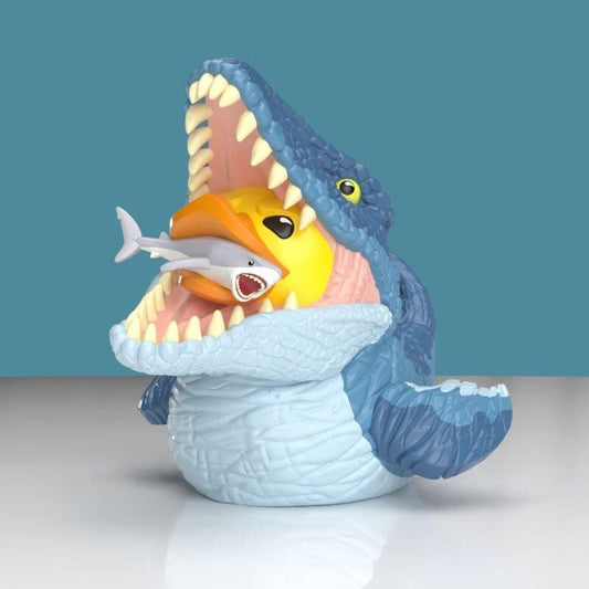 Figura Pato de goma Mosasaurus Jurassic World 23cm