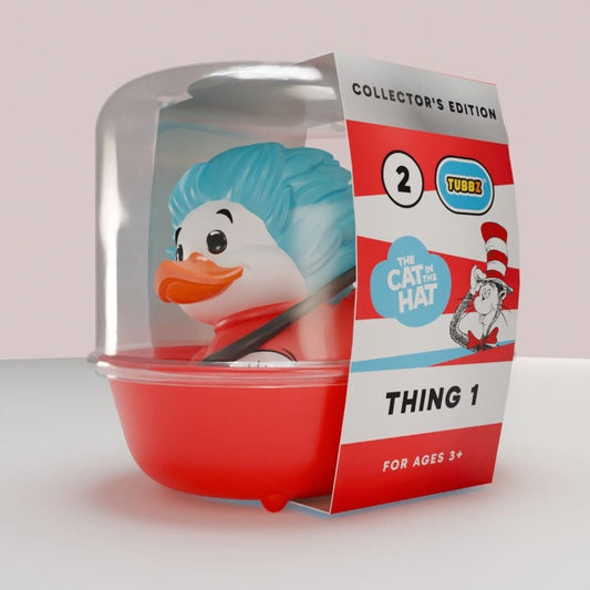 Figura Pato de goma Thing 1 El Gato 9cm