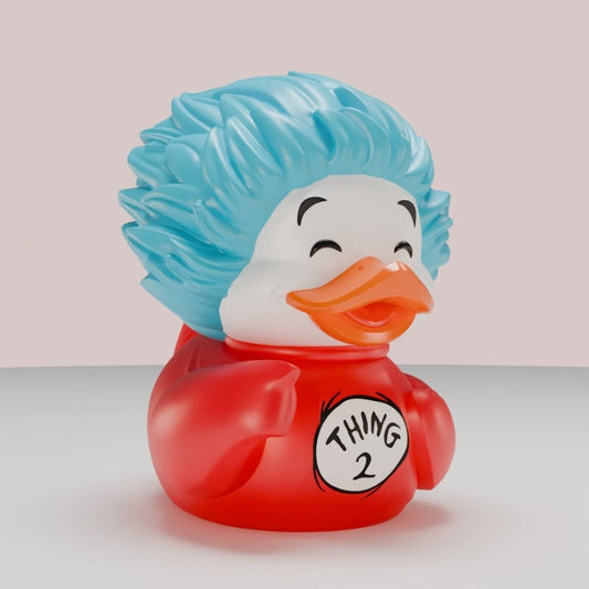 Figura Pato de goma Thing 2 El Gato 9cm