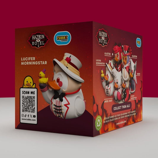 Figura Pato de goma Lucifer Morningstar Hazbin Hotel 9cm