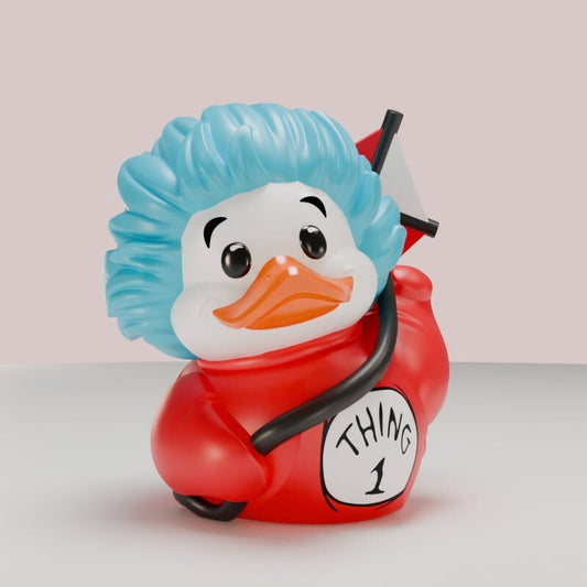 Figura Pato de goma Thing 1 El Gato 9cm