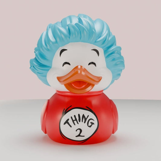 Figura Pato de goma Thing 2 El Gato 5cm