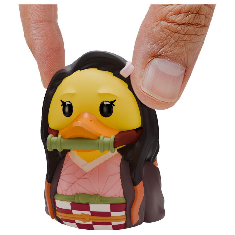 Figura Pato de goma Nezuko Kamado Demon Slayer Kimetsu no Yaiba 5cm