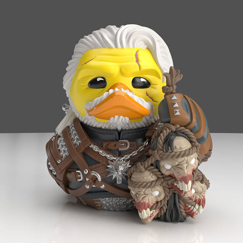 Figura Pato de goma Geralt de Rivia The Witcher 9cm
