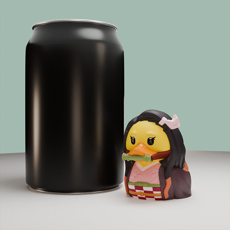 Figura Pato de goma Nezuko Kamado Demon Slayer Kimetsu no Yaiba 5cm