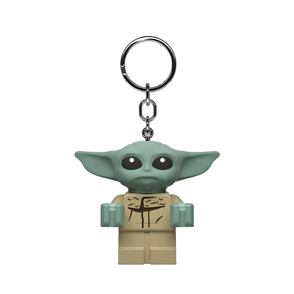 Llavero linterna The Mandalorian Grogu Star Wars Lego