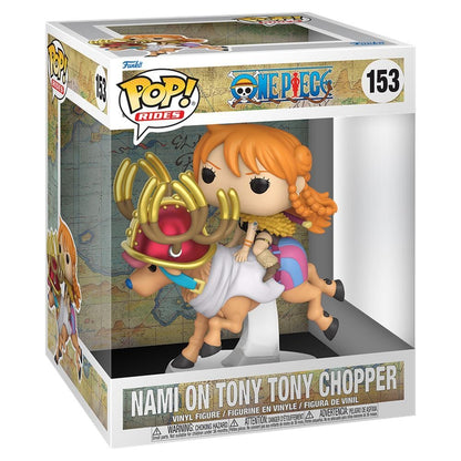 Figura POP Rides Deluxe One Piece Nami on Tony Tony Chopper