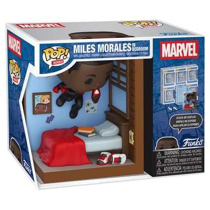 Figura POP Nooks Marvel Miles Morales in Bedroom
