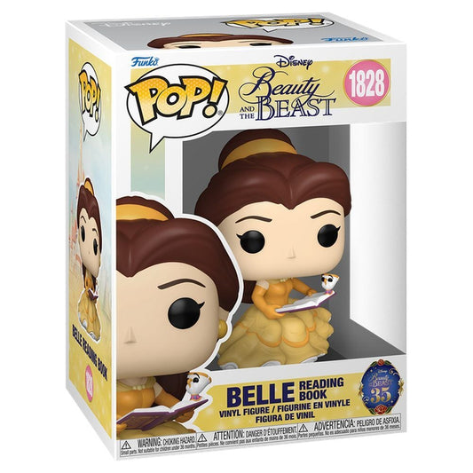 Figura POP Disney La Bella y la Bestia Belle Reading Book