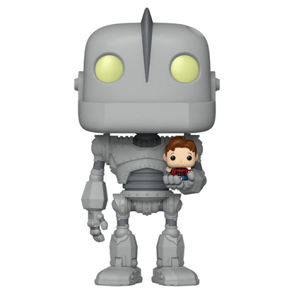 Figura POP Super El Gigante de Hierro The Iron Giant with Hogarth Hughes