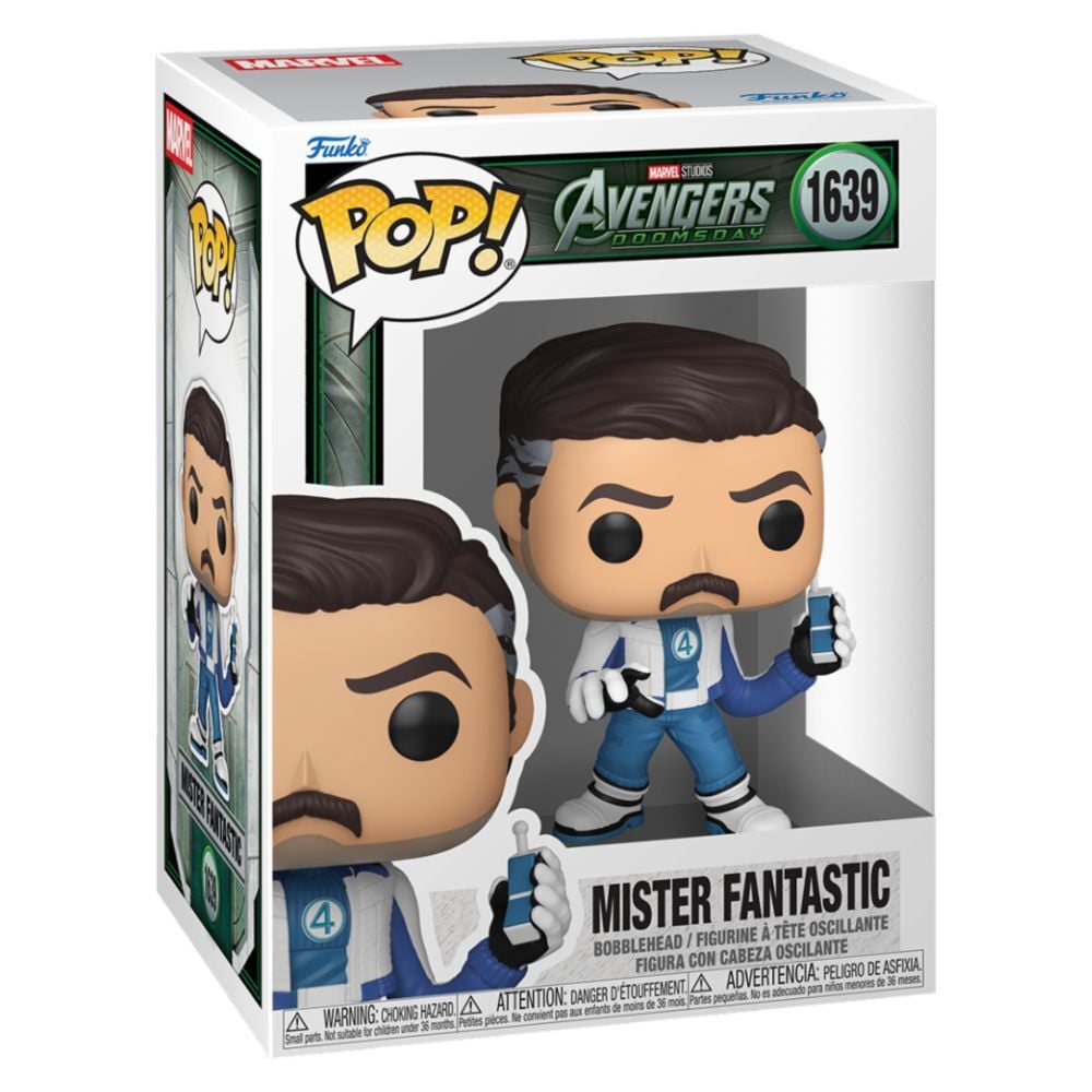 Figura POP Marvel Studios Avengers Doomsday Mister Fantastic