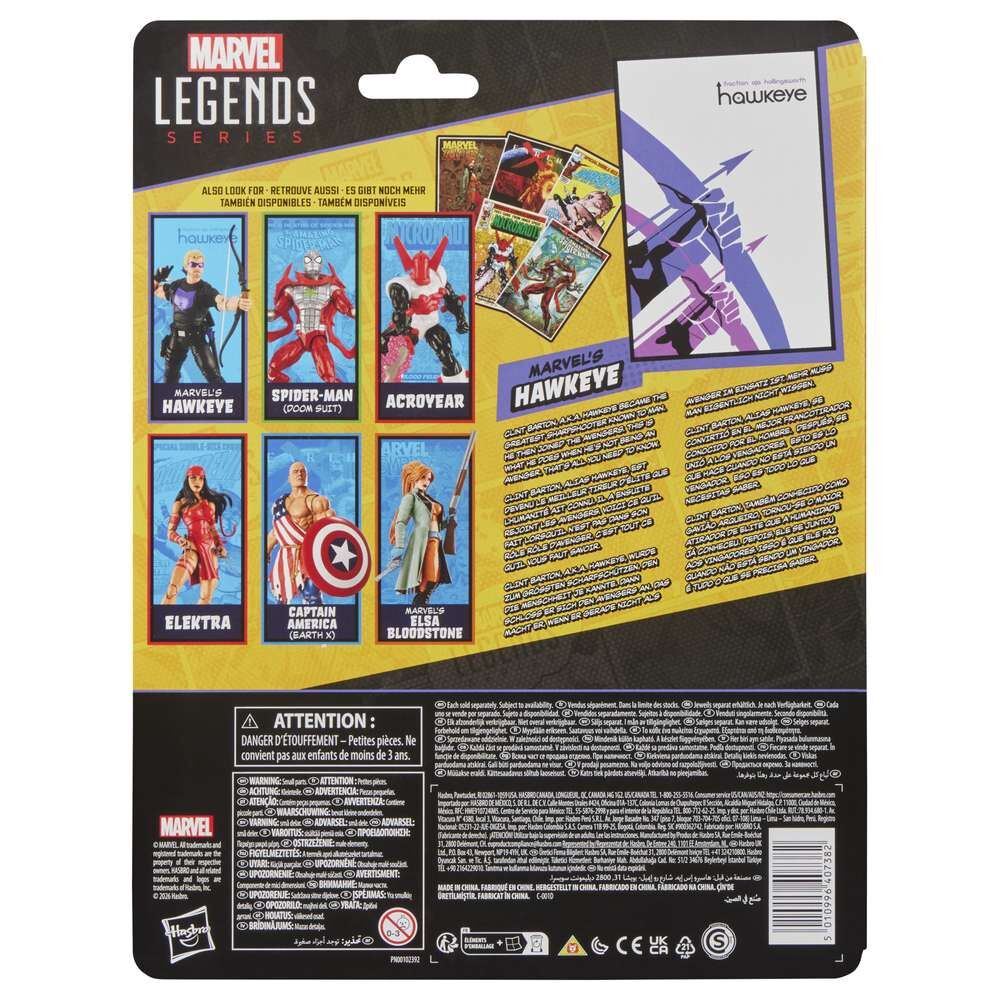 Figura Hawkeye Marvel Legends Series 15cm