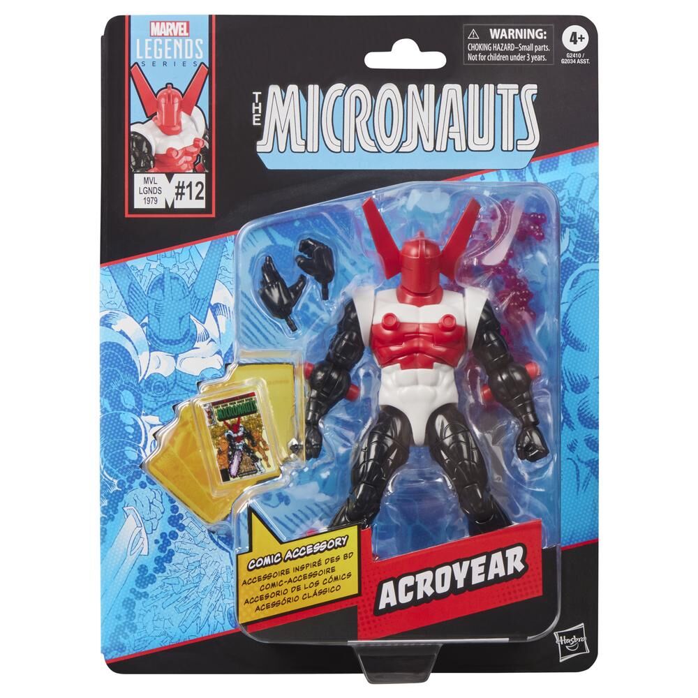 Figura Acroyear The Micronauts Marvel Legends Series 15cm