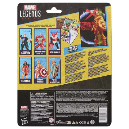 Figura Capitan America Earth Marvel Legends Series 15cm