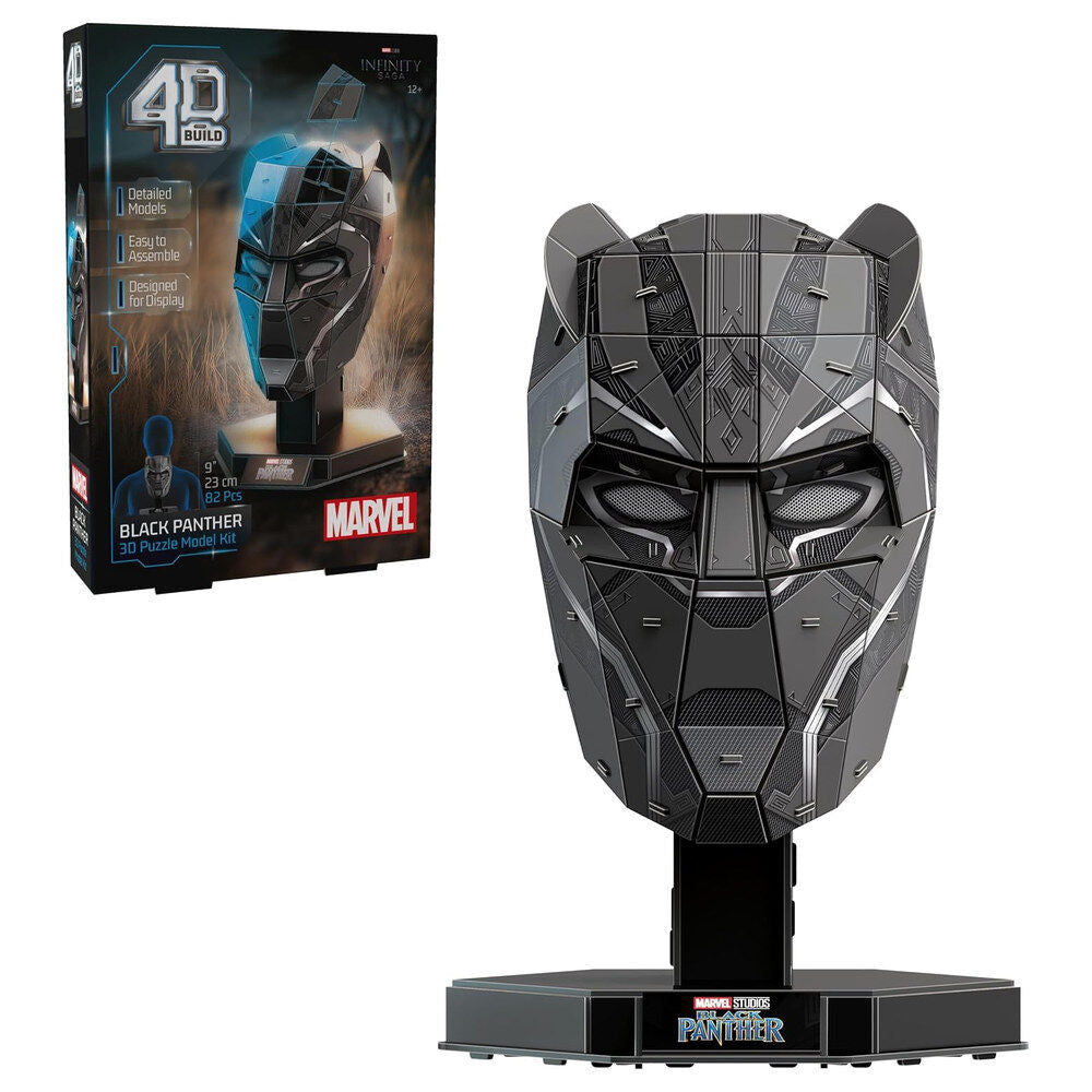 Puzzle 3D Busto Black Panther Marvel