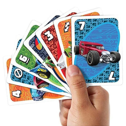 Juego cartas UNO Hot Wheels