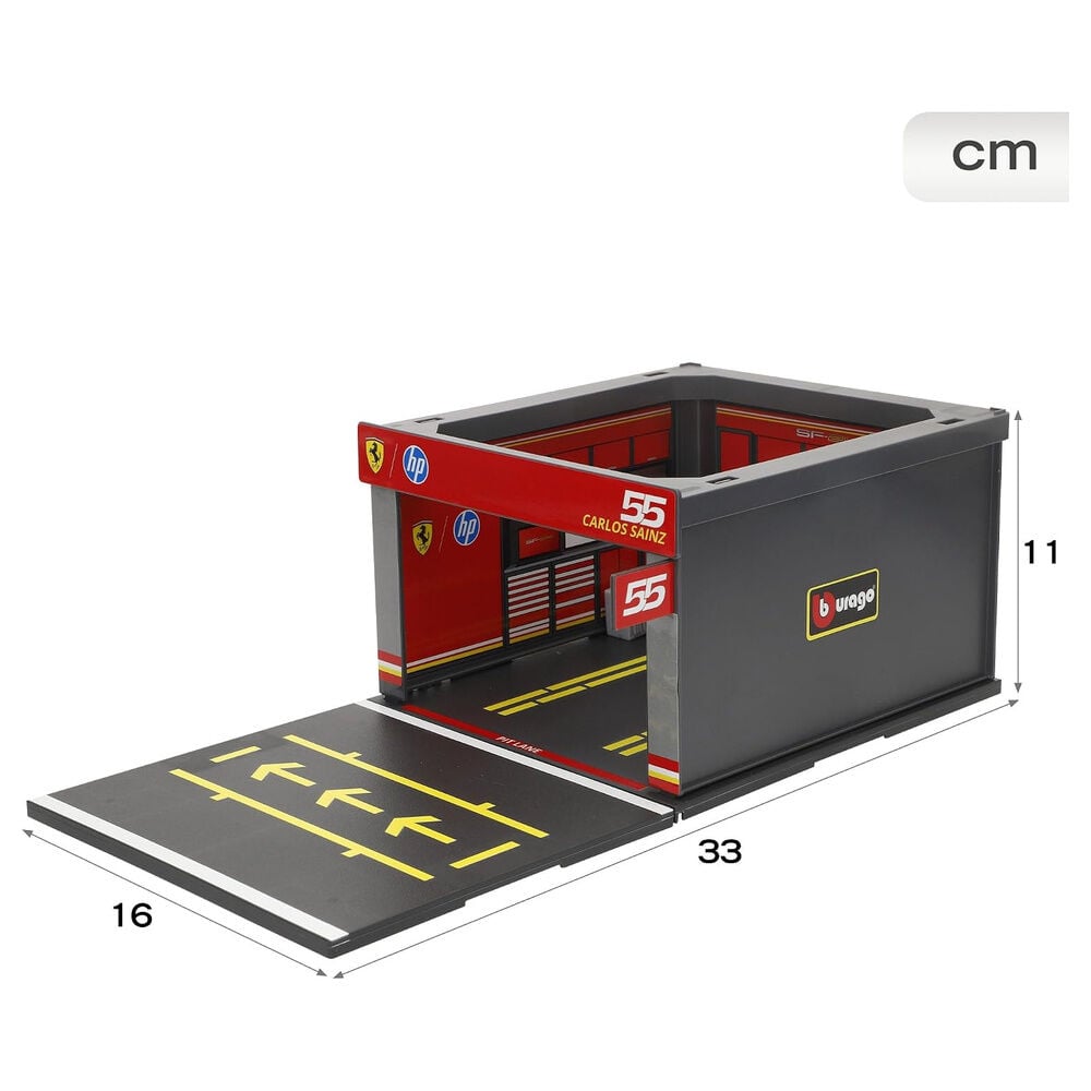 Diorama Box F1 Ferrari 2023