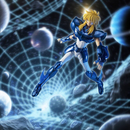 Figura Cygnus Hyoga Final Bronze Cloth Original Color Edition Saint Cloth Myth EX Saint Seiya 17cm