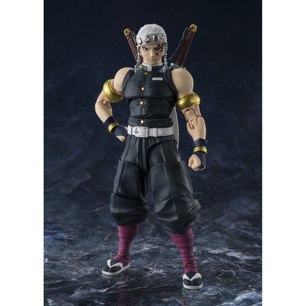 Figura S.H. Figuarts Tengen Uzui Demon Slayer Kimetsu No Yaiba 16.5cm