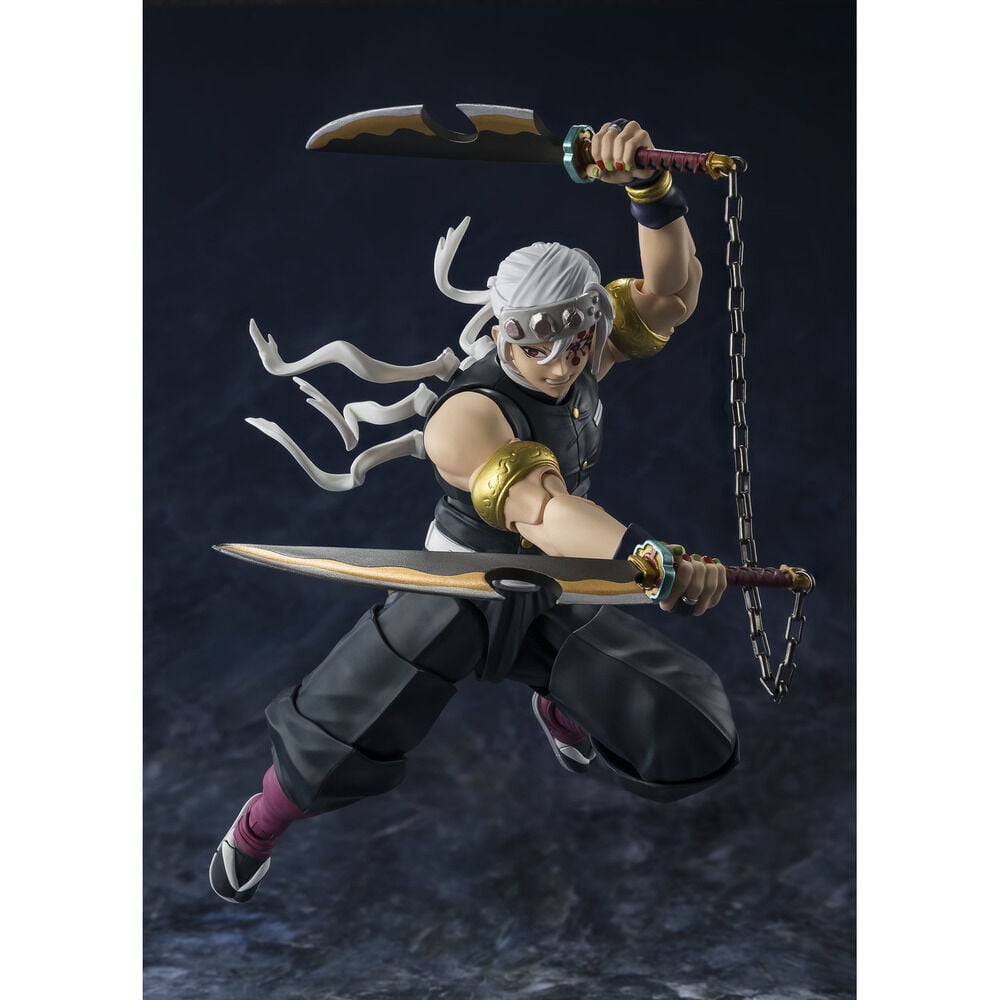 Figura S.H. Figuarts Tengen Uzui Demon Slayer Kimetsu No Yaiba 16.5cm