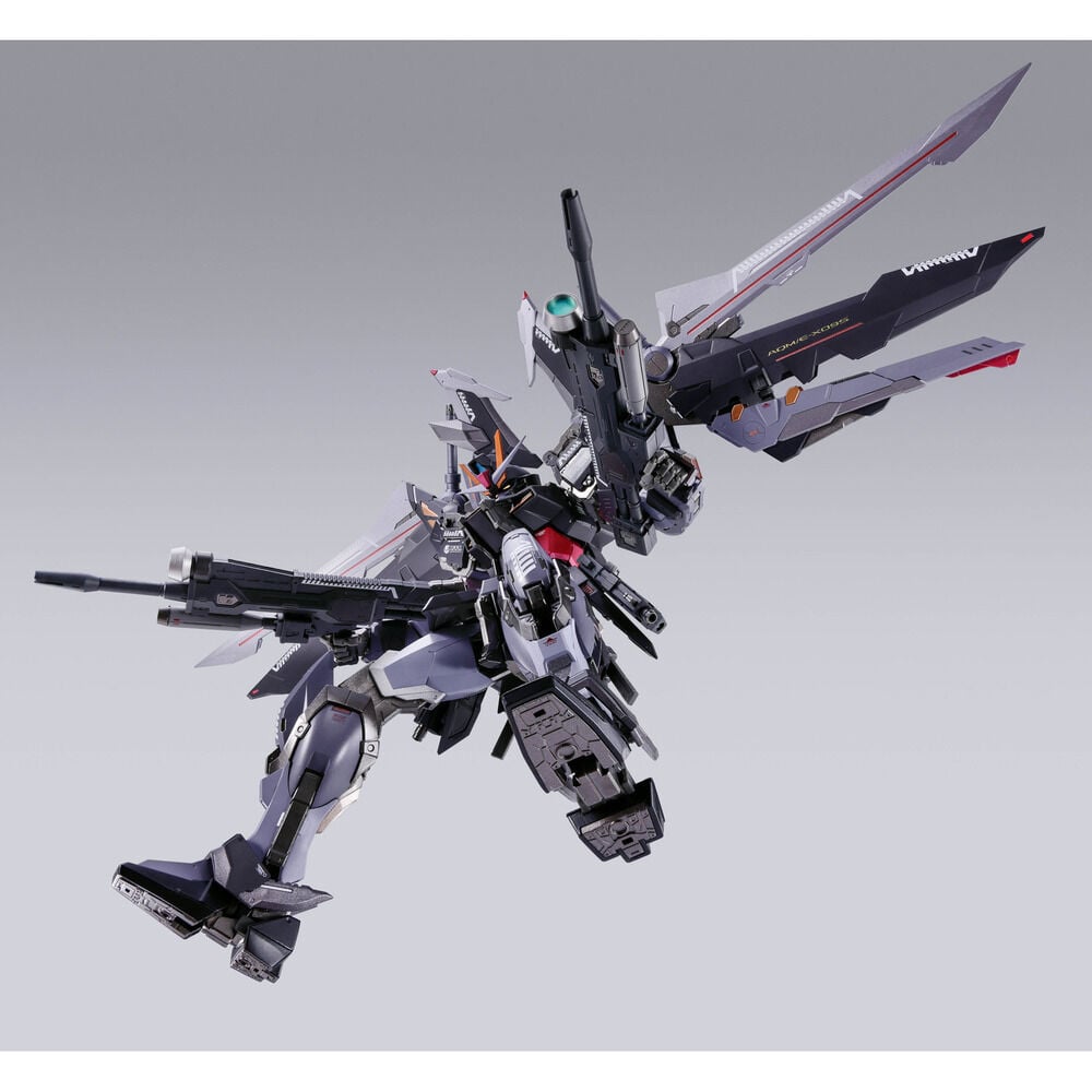 Figura Strike Noir Gundam 20th Memorial Color Metal Robot Spirits Mobile Suit Gundam 18cm