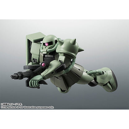 Figura MS 06 Zaku ver ANIME Reissue Robot Spirits Mobile Suit Gundam 12,5cm