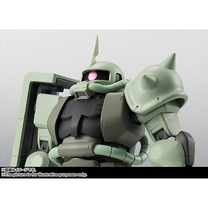 Figura MS 06 Zaku ver ANIME Reissue Robot Spirits Mobile Suit Gundam 12,5cm