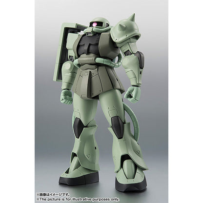 Figura MS 06 Zaku ver ANIME Reissue Robot Spirits Mobile Suit Gundam 12,5cm