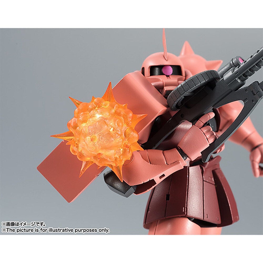 Figura MS 06S Chars Zaku ver ANIME Reissue Robot Spirits Mobile Suit Gundam 12,5cm