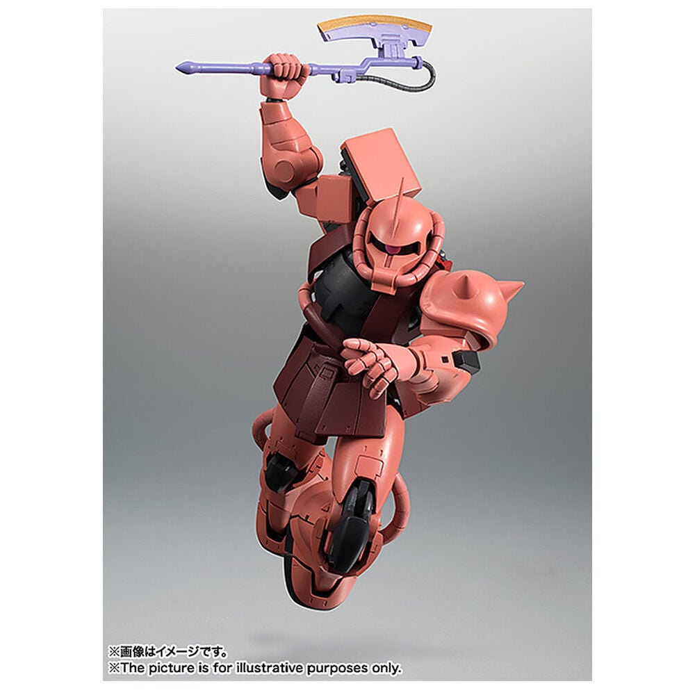 Figura MS 06S Chars Zaku ver ANIME Reissue Robot Spirits Mobile Suit Gundam 12,5cm