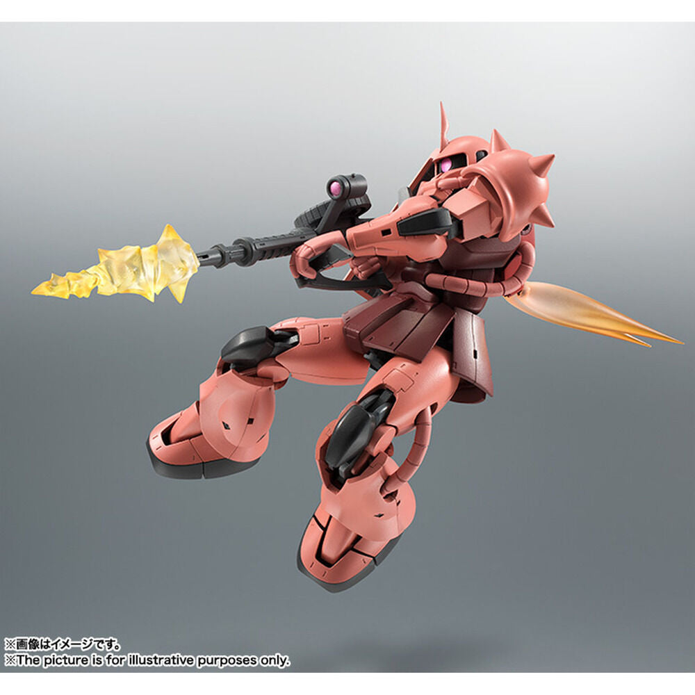 Figura MS 06S Chars Zaku ver ANIME Reissue Robot Spirits Mobile Suit Gundam 12,5cm